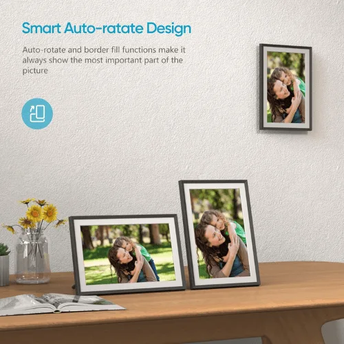 Arzopa Digital Photo Frame With Touch Screen