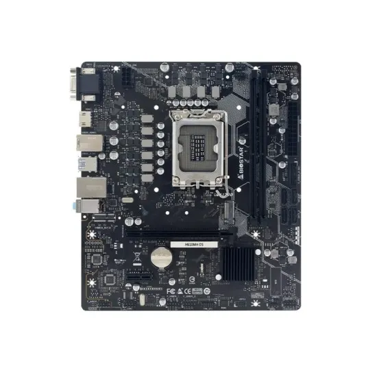 BIOSTAR H610MH D5 12th & 13th Gen Micro ATX Intel Motherboard