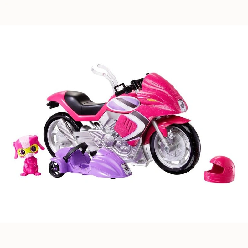 Barbie Secret Agent Motorcycle and Accessories for Kids - Multi-Color