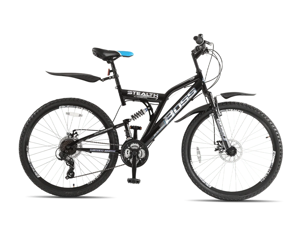 Boss Stealth 26" Blue Bike
