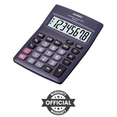 CASIO MW-8V Basic Calculator – Portable Precision for Everyday Use