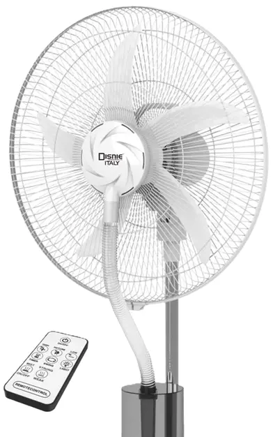 Disnie DRMF-5818R Rechargeable AC/DC Mist Fan 18" with Remote