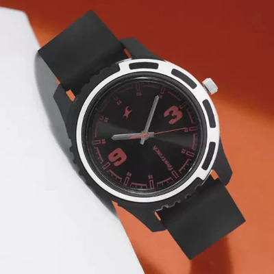 Fastrack Casual Analog Black Dial Men's Watch-NL3114PP03/NP3114PP03