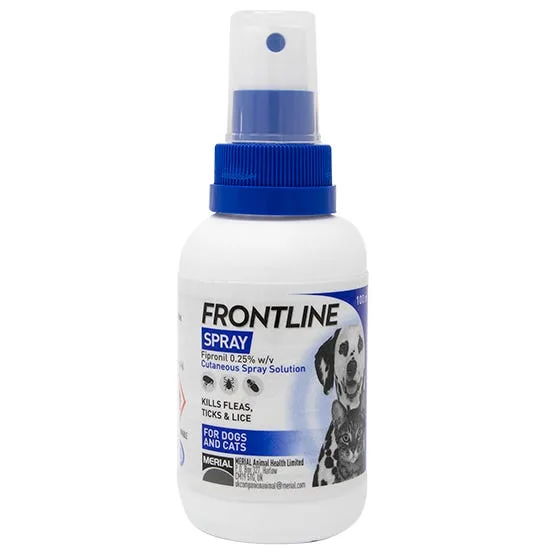 Frontline Spray Flea And Tick Control For Cats &amp; Dogs – 100ml