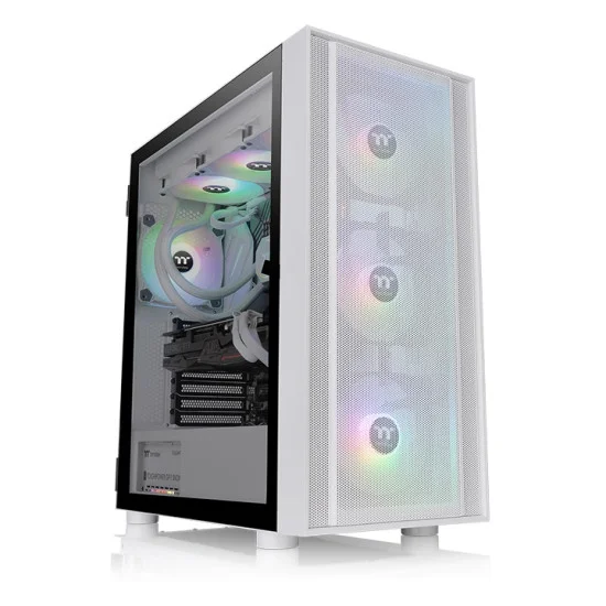 Thermaltake H570 TG ARGB Snow Mid Tower Chassis