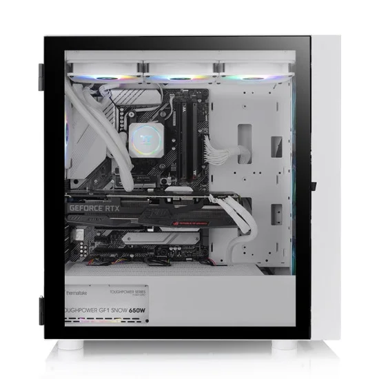 Thermaltake H570 TG ARGB Snow Mid Tower Chassis