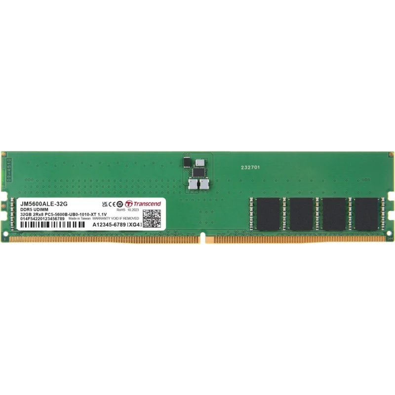Transcend 32GB JM DDR5 5600Mhz U-DIMM Desktop RAM