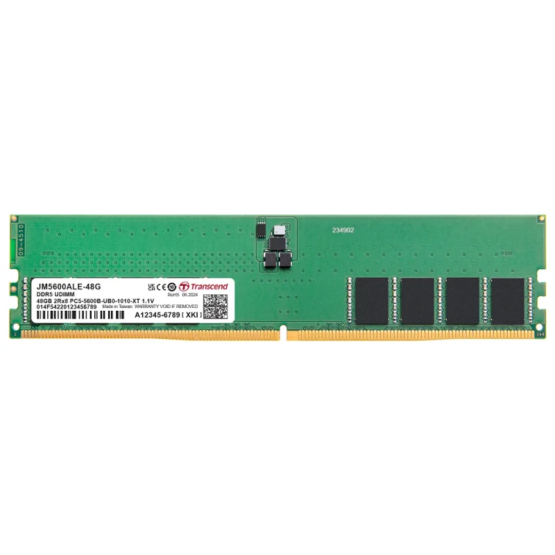 Transcend 48GB JM DDR5 5600Mhz U-DIMM Desktop RAM