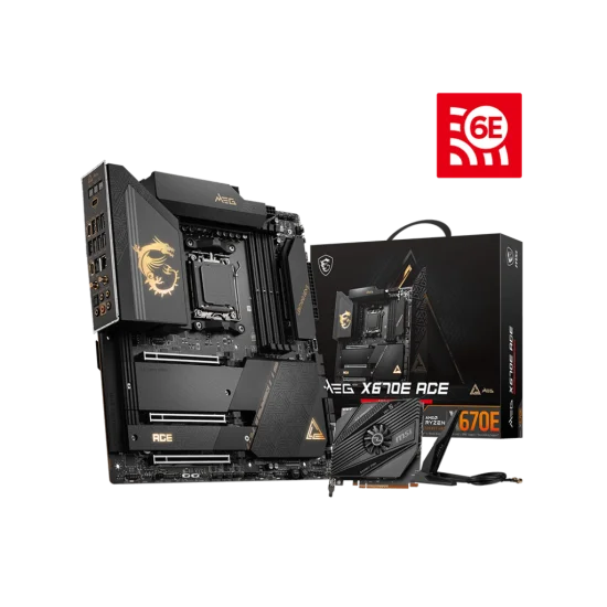 MSI MEG X670E ACE DDR5 AMD AM5 E-ATX Motherboard
