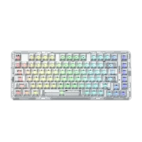 Redragon ELF PRO K649 Transparent Mechanical Keyboard