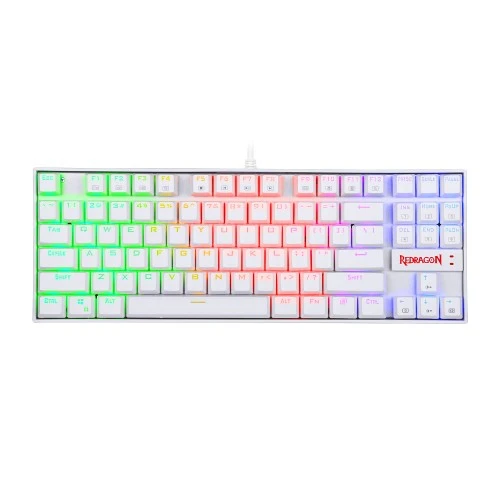 Redragon K552RGB KUMARA RGB Backlit Mechanical Gaming Keyboard White