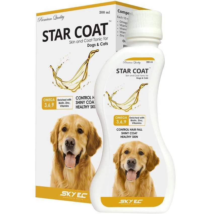 Star Coat Skin Coat Tonic For Cat Dog 200ml