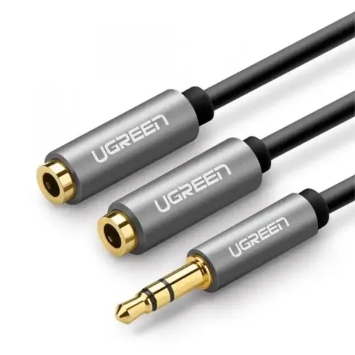 UGREEN AV123 3.5mm Male to 2x 3.5mm Female Audio Port Splitter Cable