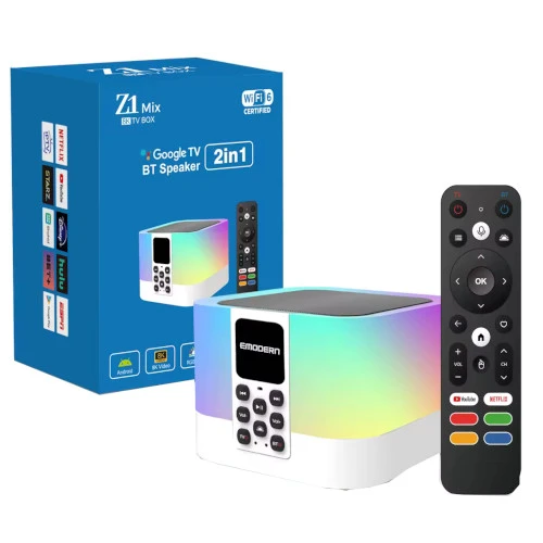 Z1 Mix 4K TV Box &amp; Bluetooth Speaker