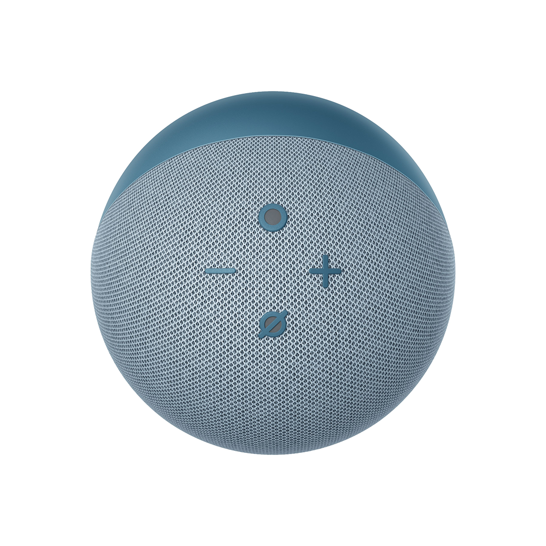 Amazon Echo Dot 4th Gen Smart speaker with clock and Alexa – Twilight Blue