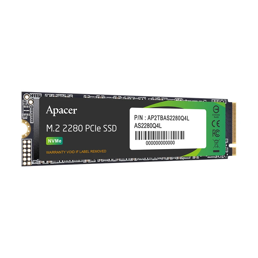 Apacer AS2280Q4L 1TB M.2 2280 Internal SSD