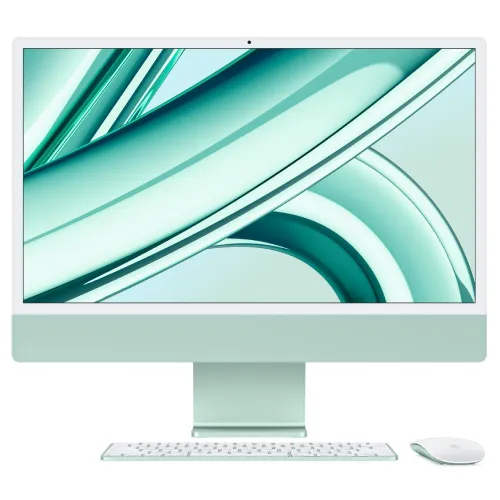 Apple iMac M3 Chip 8GB RAM 24" 4.5K Retina Display Green All-in-One PC