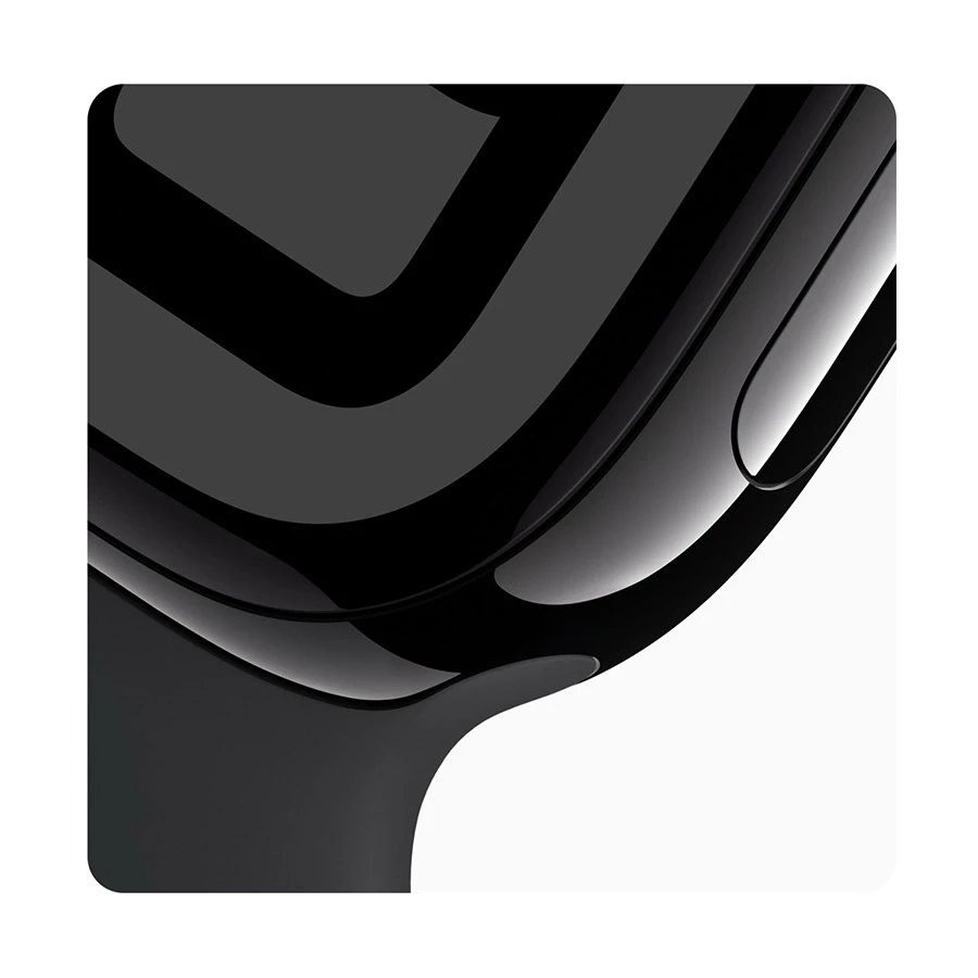 Apple Watch Series 10 42mm (GPS) Jet Black Aluminum Case Smart Watch with Black Sport Small Medium Band