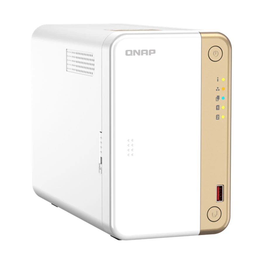 QNAP TS-262-4G 2 Bay Tower Intel Celeron N4505 Network Storage (2 Year Warranty)