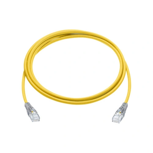 R&amp;M CAT6 U/UTP 4P LSZH 3 Meter Yellow Patch Cord