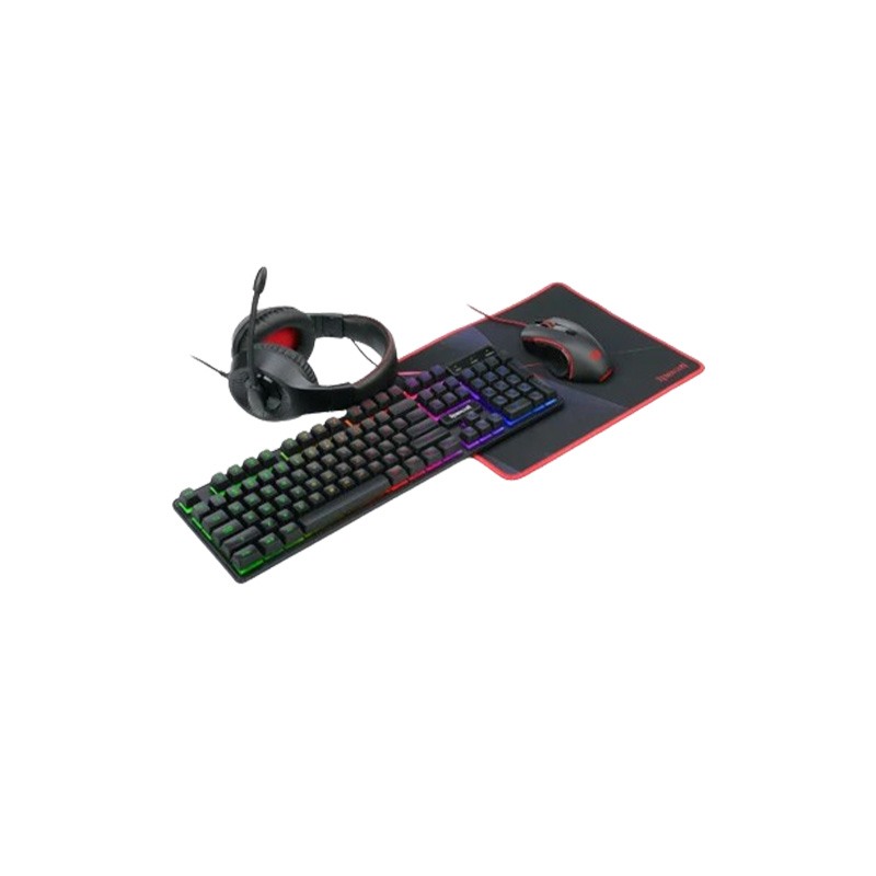 Redragon S137 Keyboard, Mouse, Headset and Mousepad Combo