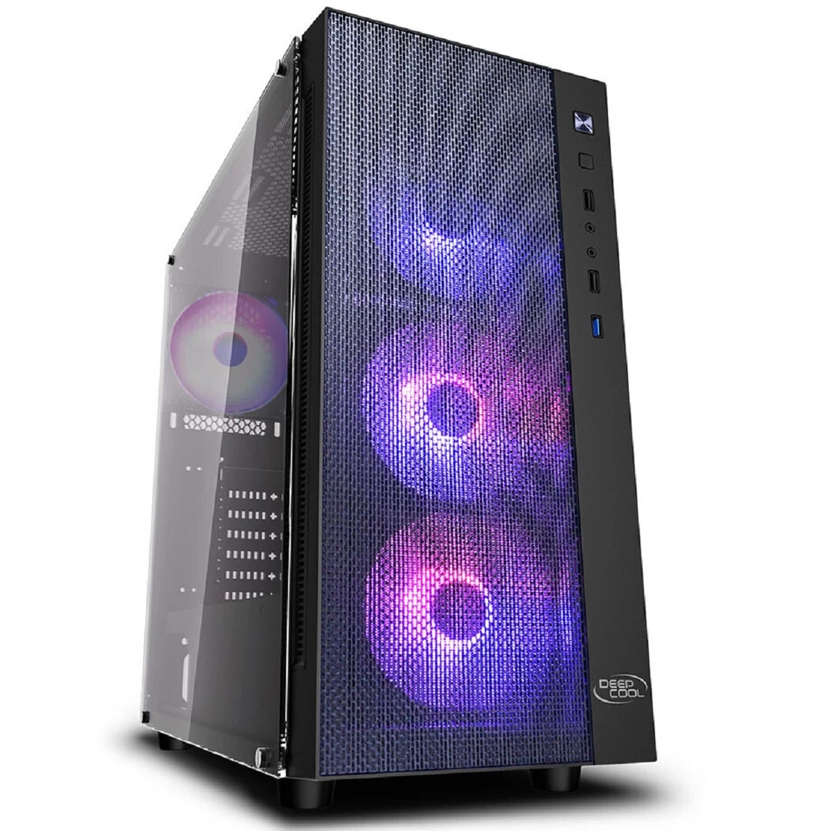 Deepcool MATREXX 55 MESH ADD RGB 4F Mid Tower Black ATX Gaming Casing