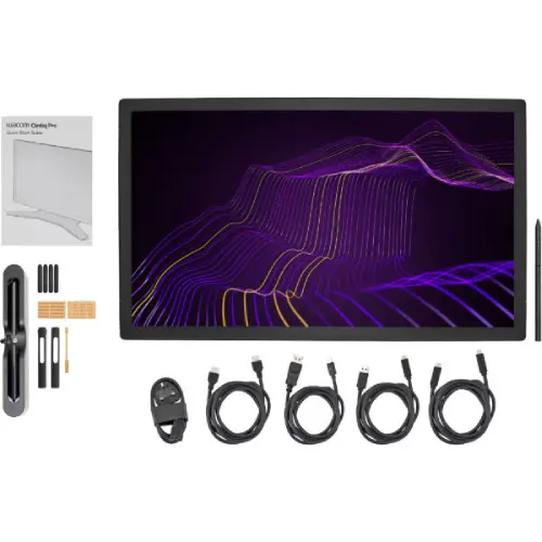 Wacom Cintiq Pro DHT-271/K 27 Inch 4K 120Hz Pen and Touch Graphics Tablet