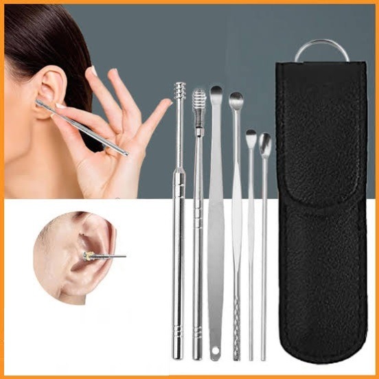 Ear Cleaning Tools Set 6 pieces- Ear Care