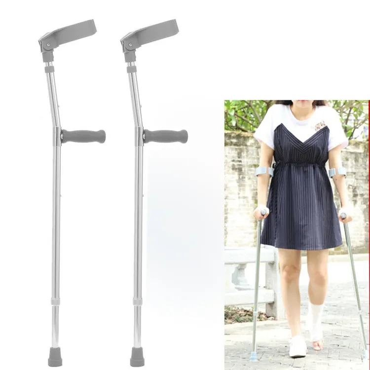 Elbow Crutch Walking Stick Adjustable/Arm Crutch