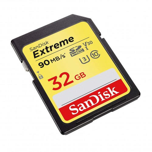 SanDisk Extreme 32GB 100mbps SDHC UHS-I Memory Card