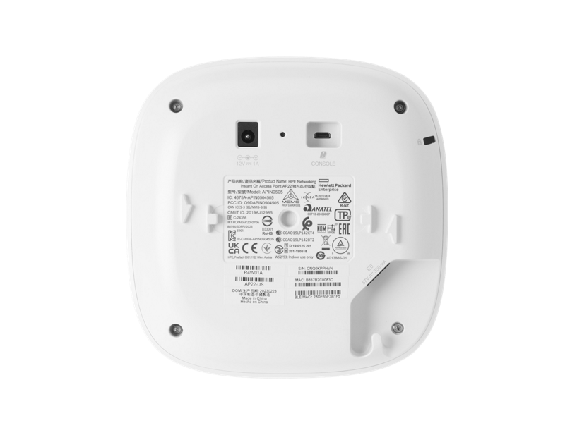 HPE Networking Instant On Access Points AP22