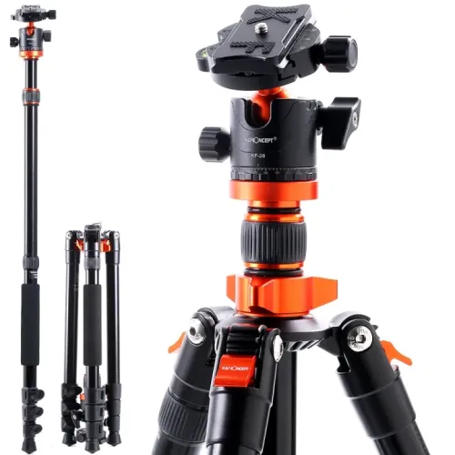 K&amp;F Concept K254A3 Portable Tripod with Monopod