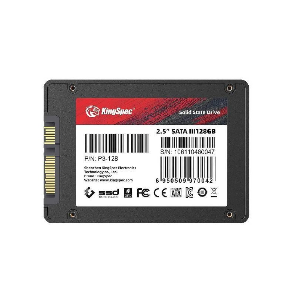 KINGSPEC P3 128GB SATA III 2.5 INCH SSD