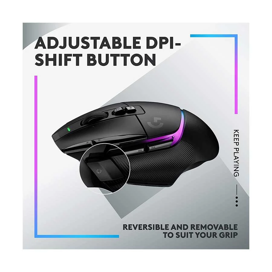 Logitech G502 X Plus Lightsync Black Gaming Mouse