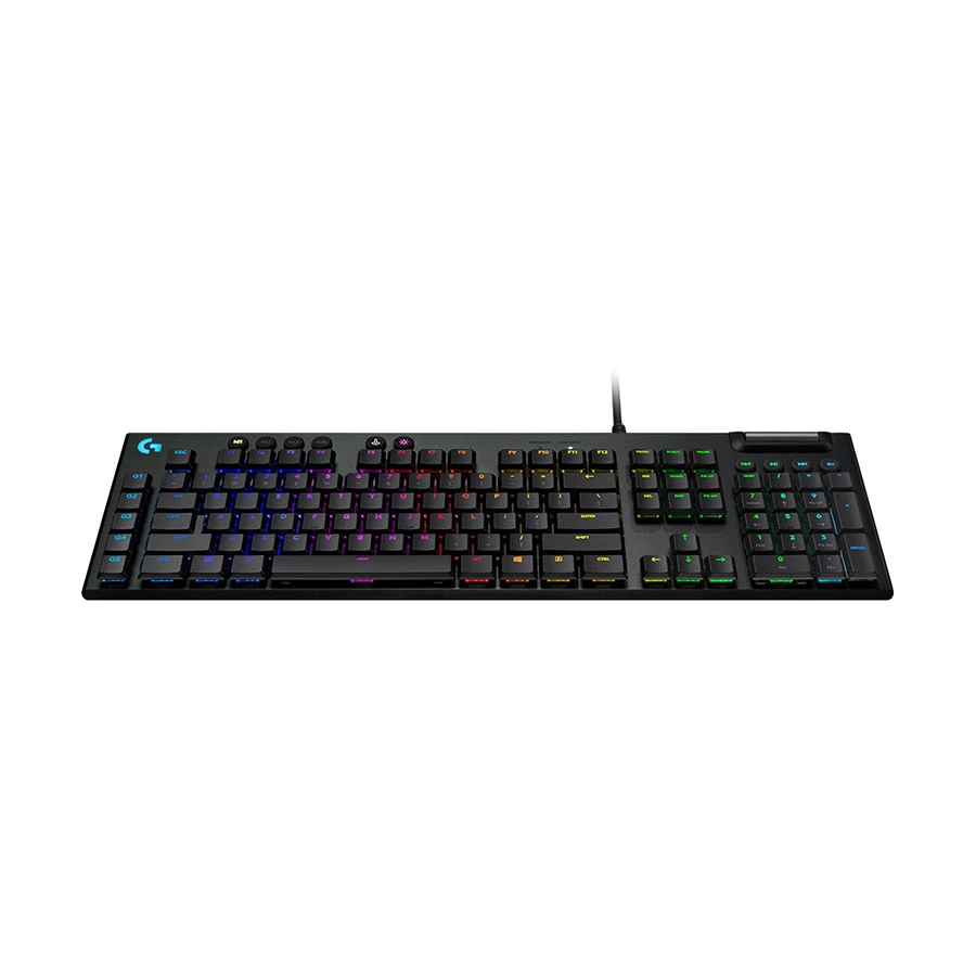 Logitech G813 Wired RGB Low-Profile (Clicky Switch) Black Mechanical Gaming Keyboard