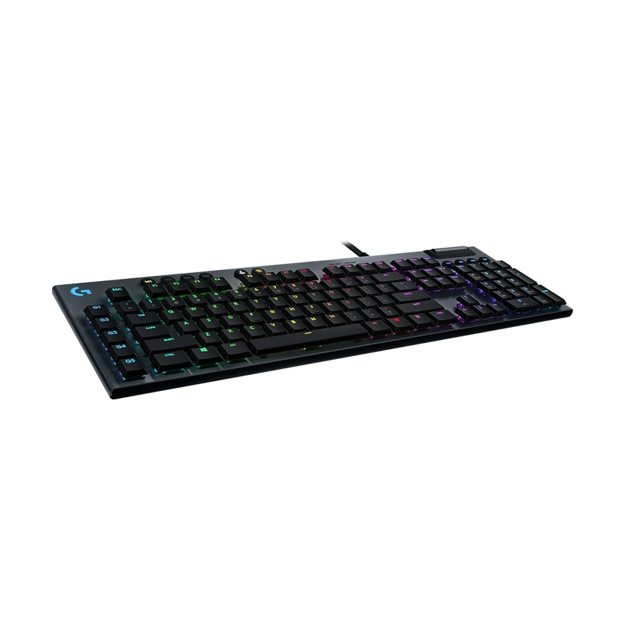 Logitech G813 Wired RGB Low-Profile (Linear Switch) Black Mechanical Gaming Keyboard