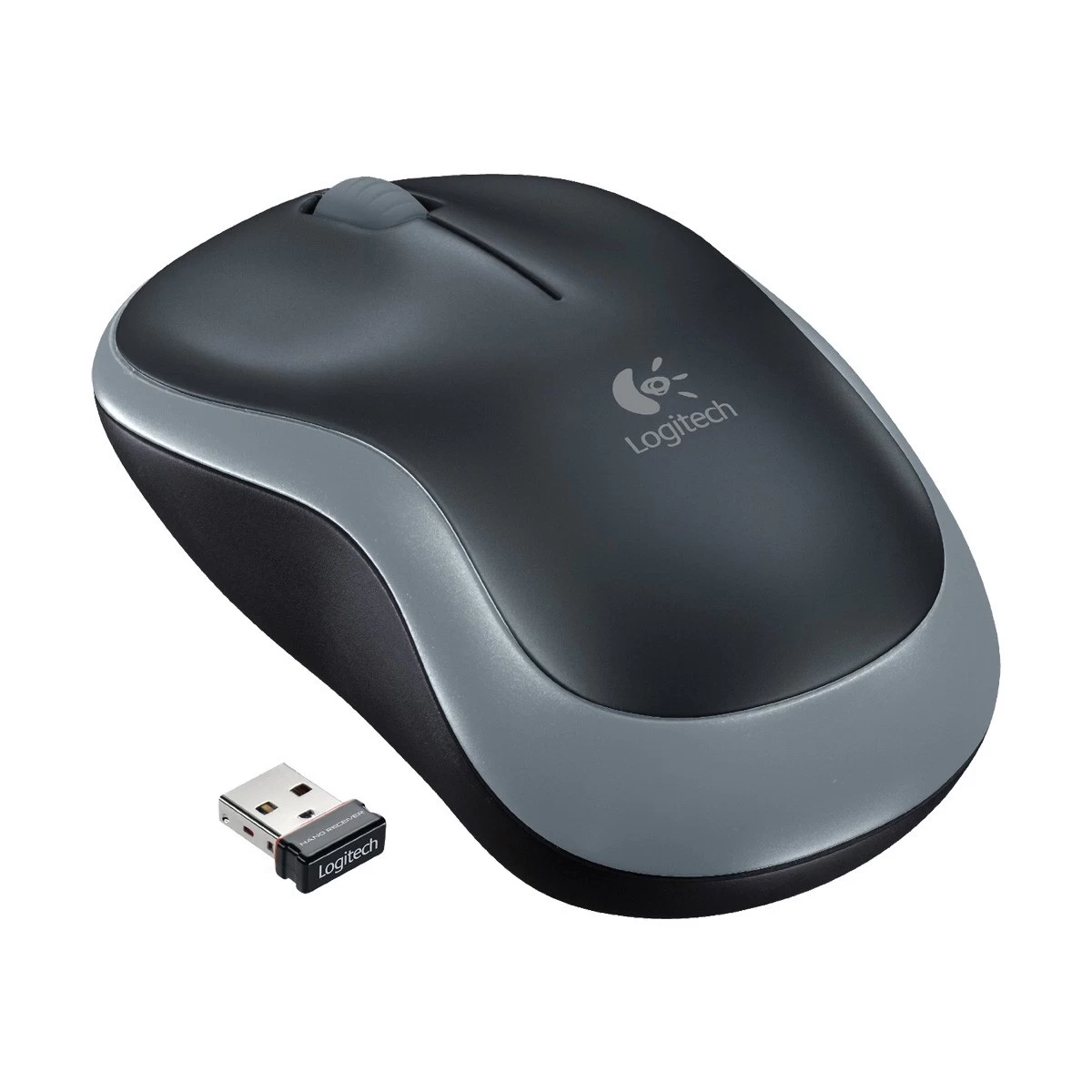 Logitech M185 Wireless Swift Gray Mouse