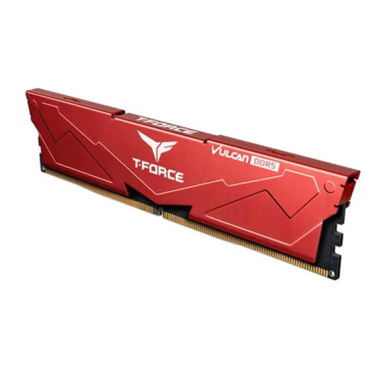 TEAM T-Force Vulkan Red DDR5 Ram 16GB 5600MHz CL36 Desktop Ram