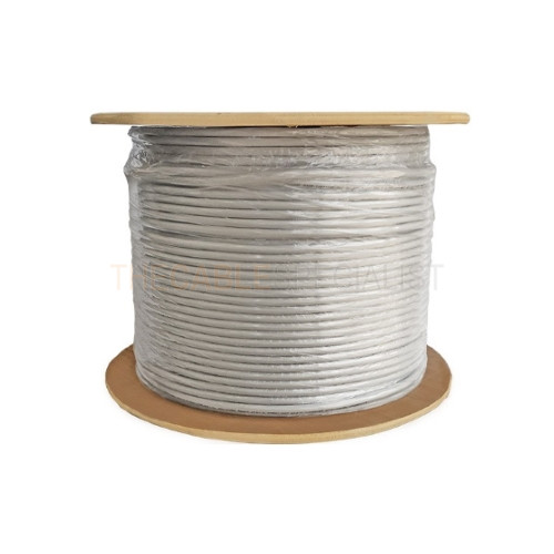 R&amp;M R195718 CAT6A U/UTP 4P 500MHz 23AWG LSZH Gray 305m Installation Cable