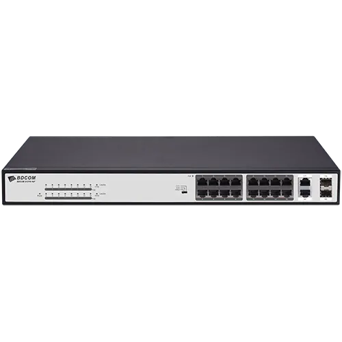 BDCOM S1218-16P 16 Ports PoE Network Switch