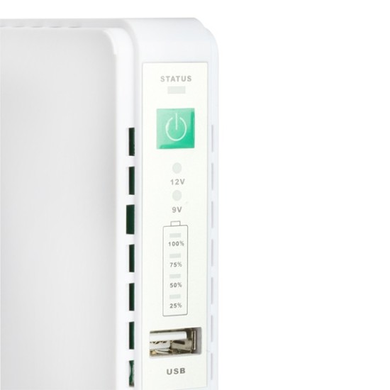 SKE POE 432P All in One Router UPS 10400Mah Update Edition 5V 9V 12V &amp; PoE Support 15/24V