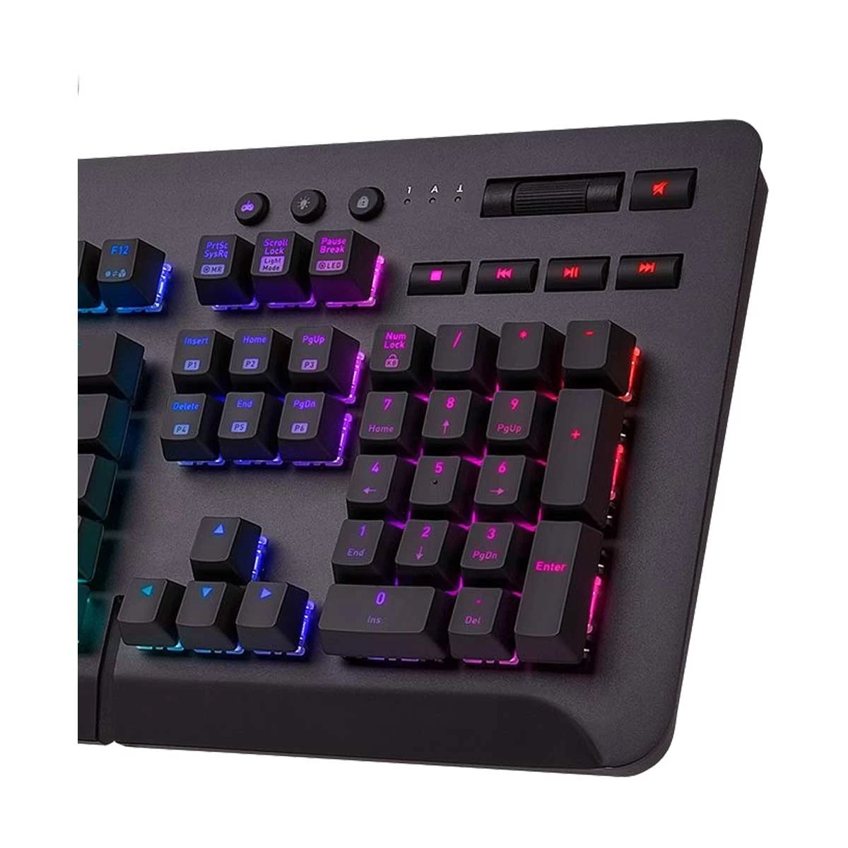 Thermaltake Level 20 RGB Cherry MX Speed Silver Wired Gaming Mechanical Space Gray Keyboard