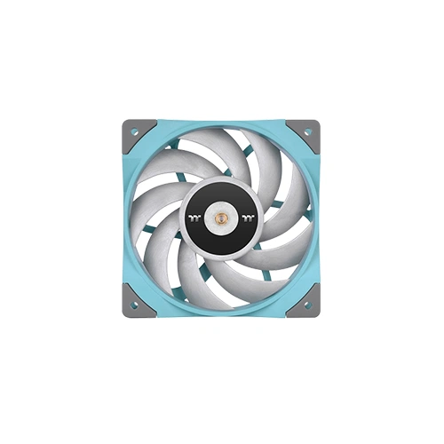THERMALTAKE TOUGHFAN 12 TURQUOISE HIGH STATIC PRESSURE RADIATOR FAN (SINGLE FAN PACK)