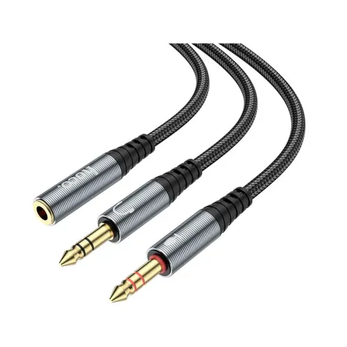 Hoco UPA21 One Female to Dual Male 3.5mm Splitter Audio Cable