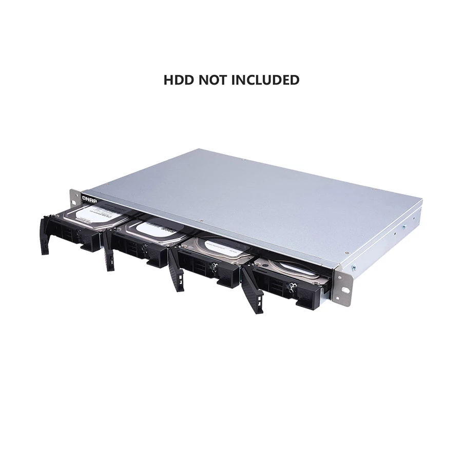 QNAP TL-R400S 4 Bays Mini SAS (SFF-8088) Input &amp; Output / SATA III Expansion Unit for Network Storage (3 Year Warranty)